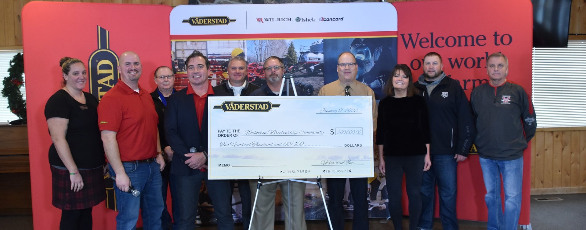 slider image - Väderstad Invests in Wahpeton